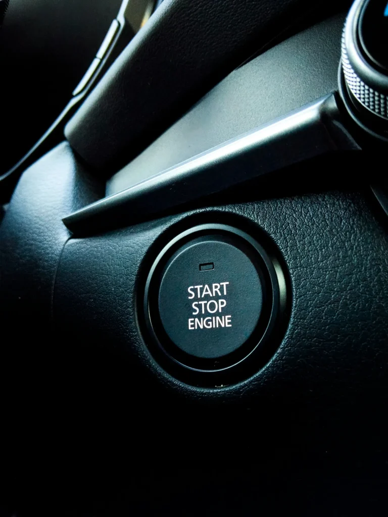 Car engine start button