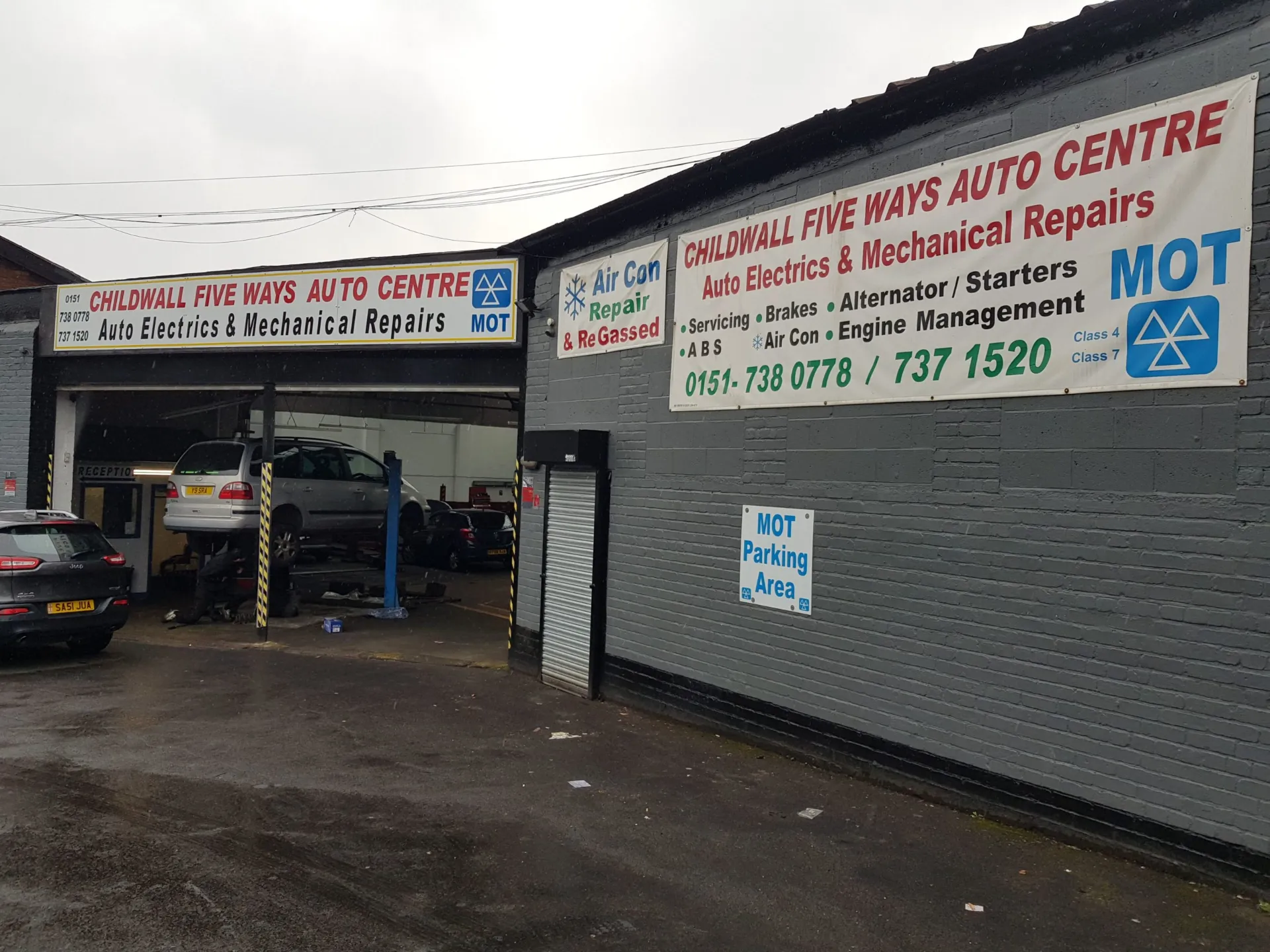Childwall Fiveways Auto Centre on Queens Drive, Liverpool